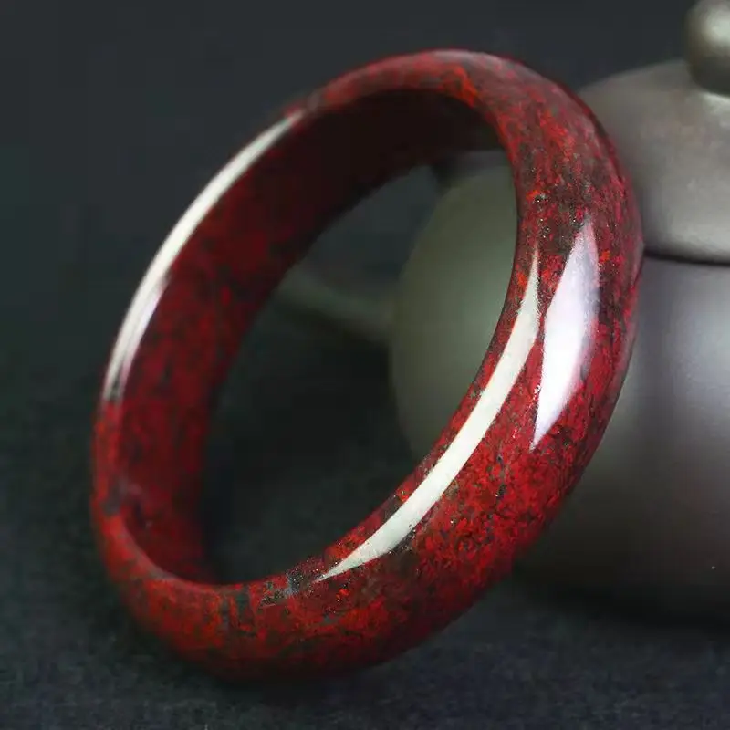 charming natural Natural Xinjiang red Yiding meteorite Bracelet chicken blood stone jade bracelet
charming natural Natural Xinjiang red Yiding meteorite Bracelet chicken blood stone jade bracelet