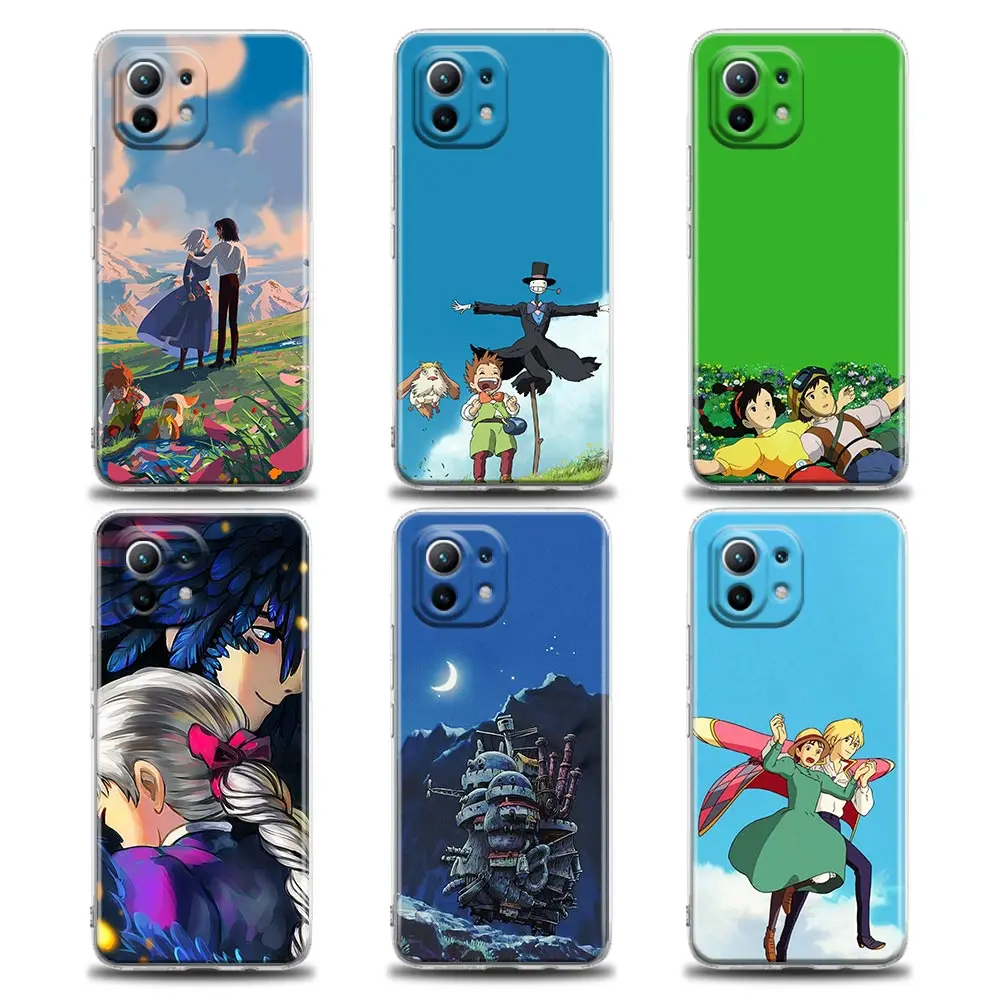 Transparent Case For Xiaomi Mi 12 11 Lite 5G NE X 13 12T Pro 9T Note 10 For Poco X3 Pro NFC M3 F3 M5s Cover Howl's Moving Castle
Transparent Case For Xiaomi Mi 12 11 Lite 5G NE X 13 12T Pro 9T Note 10 For Poco X3 Pro NFC M3 F3 M5s Cover Howl's Moving Castle