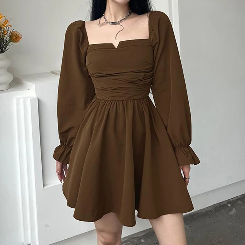 Square neck French puffy dress with waist in autumn and winter bodycon dress vestidos de verano mujer 2023
Square neck French puffy dress with waist in autumn and winter bodycon dress vestidos de verano mujer 2023