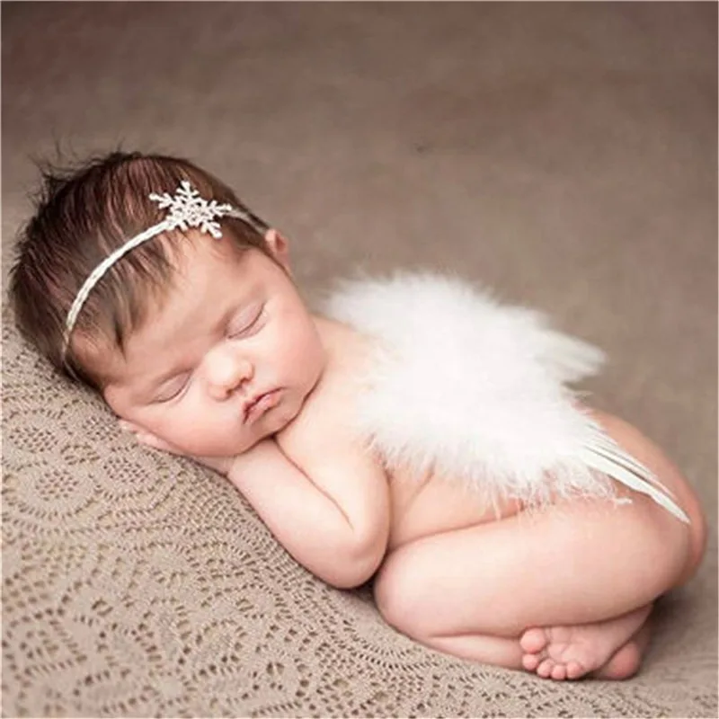 Newborn Photography Props Angel Wing Baby Photos Props Feather Wing Girls Kids Snowflake Hairband Photography Accessories
Newborn Photography Props Angel Wing Baby Photos Props Feather Wing Girls Kids Snowflake Hairband Photography Accessories
