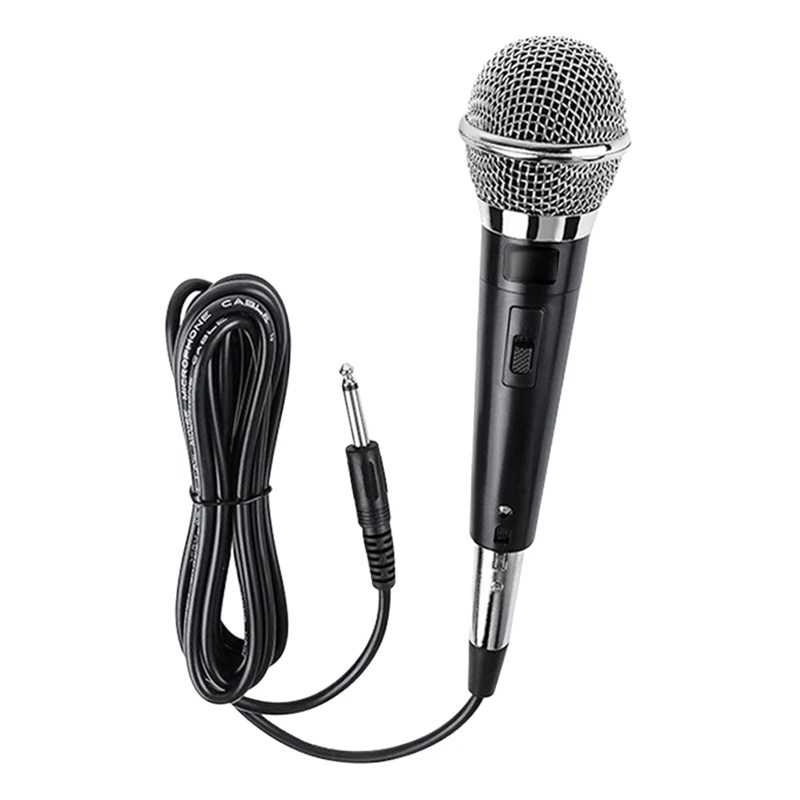 Karaoke Microphone MIC Handheld Dynamic Wired Dynamic Microphone Clear Voice For Karaoke Vocal Music Performanc
Karaoke Microphone MIC Handheld Dynamic Wired Dynamic Microphone Clear Voice For Karaoke Vocal Music Performanc