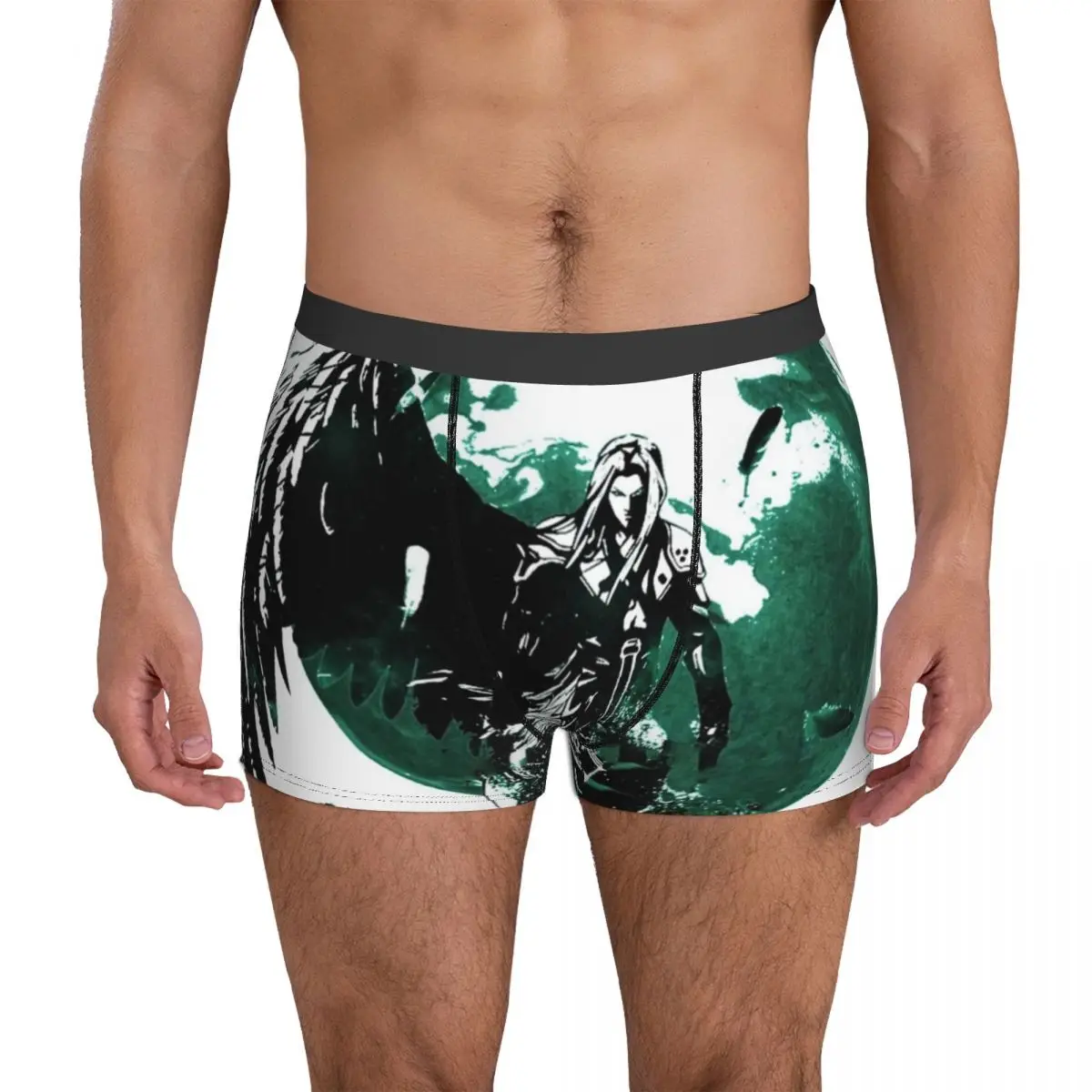 Sephiroth Final Fantasy VII Underwear cloud cool man game wing half Pouch Hot Boxer Shorts Printed Shorts Briefs Sexy Panties
Sephiroth Final Fantasy VII Underwear cloud cool man game wing half Pouch Hot Boxer Shorts Printed Shorts Briefs Sexy Panties