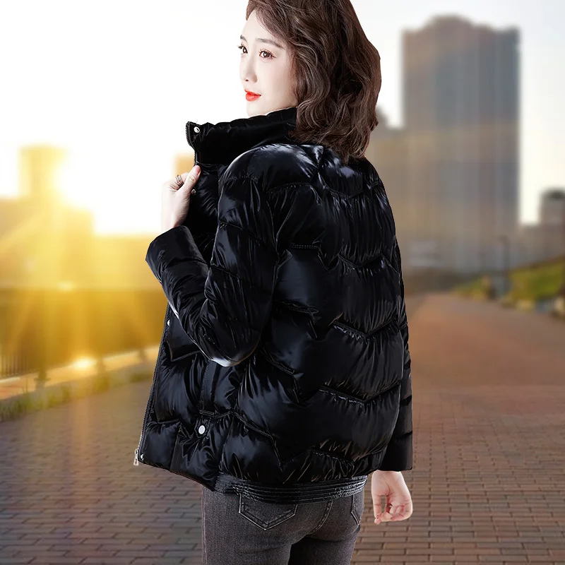 Coat Women Winter 2023 Women's Down Jacket New Type Bright Cotton Jackets Female Short Thick Cotton-padded Coats Roupa Feminina
Coat Women Winter 2023 Women's Down Jacket New Type Bright Cotton Jackets Female Short Thick Cotton-padded Coats Roupa Feminina
