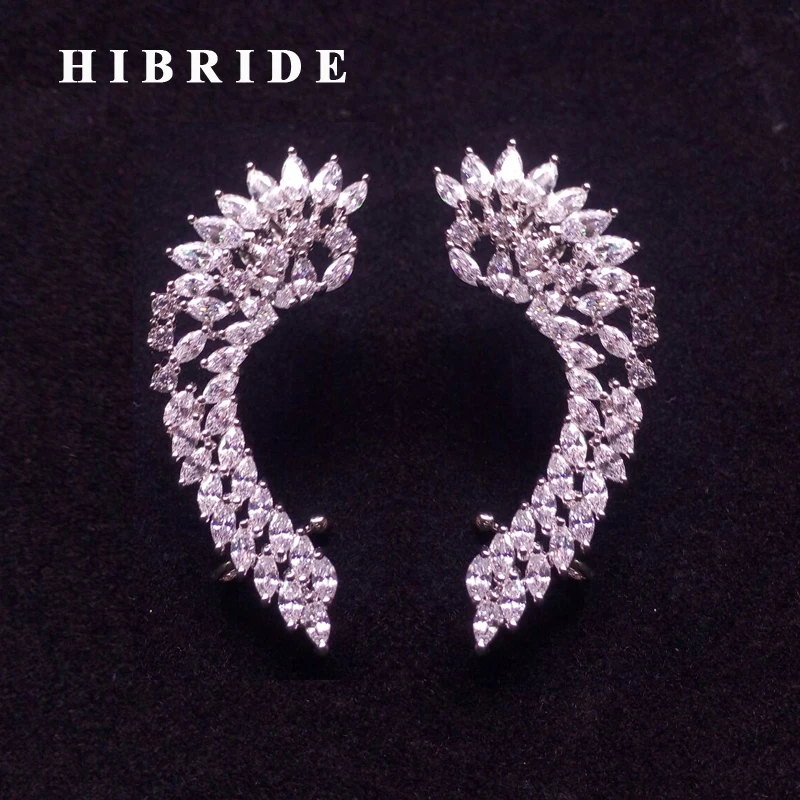 Fashion Charming Trendy Personality Antiallergic Luxury Cubic Zircon Angle Wings Stud Earrings Women Fashion Party Jewelry E-378
Fashion Charming Trendy Personality Antiallergic Luxury Cubic Zircon Angle Wings Stud Earrings Women Fashion Party Jewelry E-378
