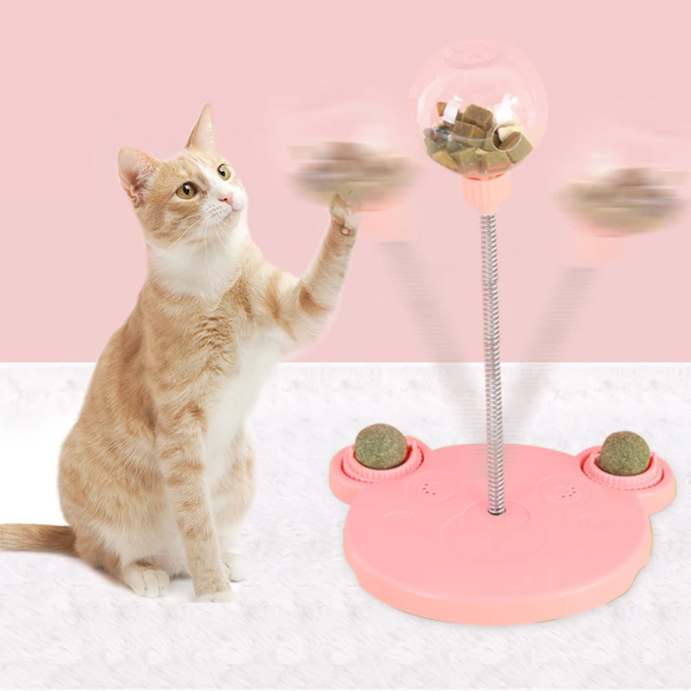 Cat Toys Food Ball Self Playing Tumbler Toys Funny Swing Feeder Stick Kitten Puzzle Interactive Game Exercise Pet Products
Cat Toys Food Ball Self Playing Tumbler Toys Funny Swing Feeder Stick Kitten Puzzle Interactive Game Exercise Pet Products