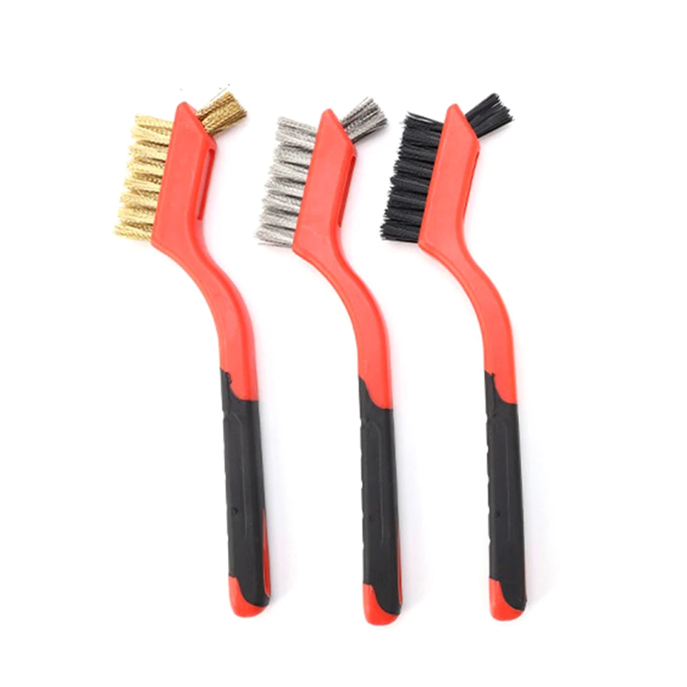 3pcs 7 inch Wire Brush Set Steel Metal Brass Nylon Cleaning Polishing Rust Brush Metal Cleaning Grinder Fitter Machine Cleaner
3pcs 7 inch Wire Brush Set Steel Metal Brass Nylon Cleaning Polishing Rust Brush Metal Cleaning Grinder Fitter Machine Cleaner