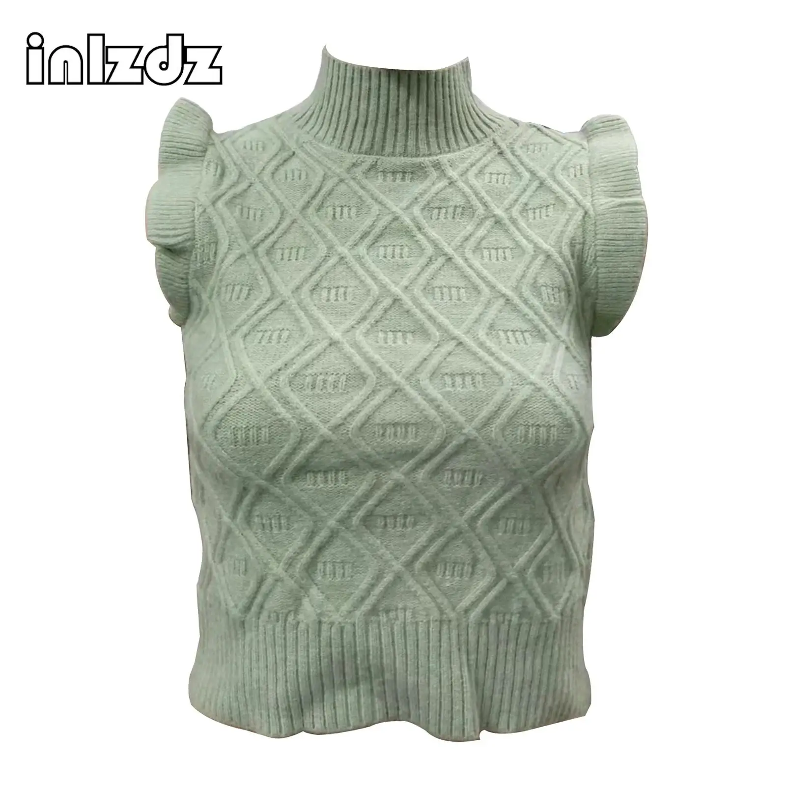 Женский трикотажный жилет с оборками, повседневный однотонный пуловер без рукавов с ложным воротником, свитер для работы, офиса, для отдыха и путешествий
Женский трикотажный жилет с оборками, повседневный однотонный пуловер без рукавов с ложным воротником, свитер для работы, офиса, для отдыха и путешествий