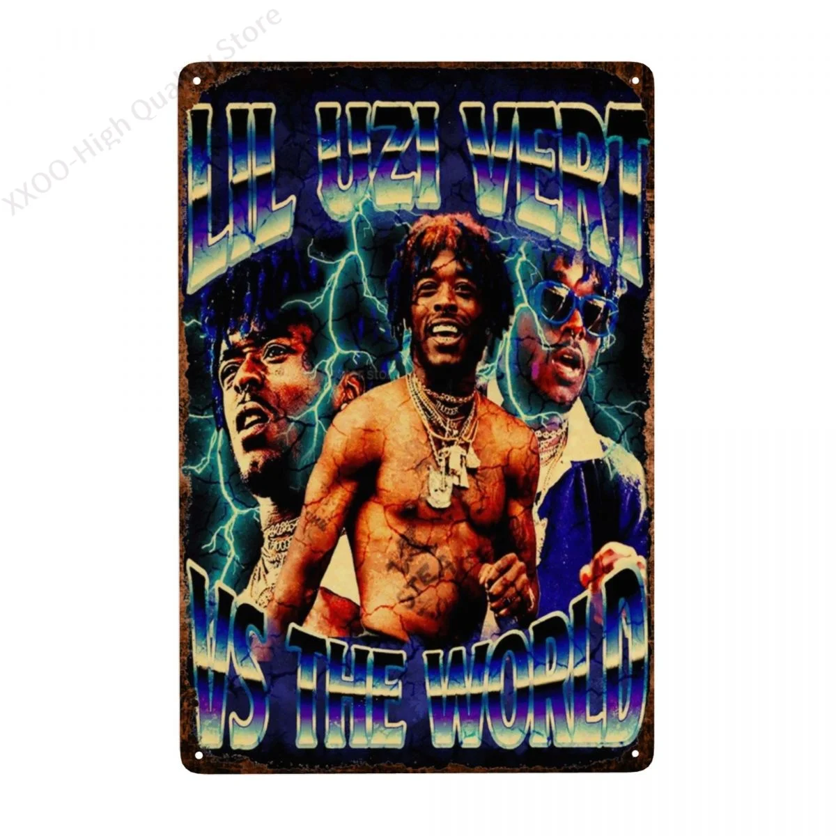 Винтажный металлический оловянный плакат Singer Rapper Lil Uzi Vert, Настенный декор для бара, кафе, сада, наружное украшение гаража
Винтажный металлический оловянный плакат Singer Rapper Lil Uzi Vert, Настенный декор для бара, кафе, сада, наружное украшение гаража