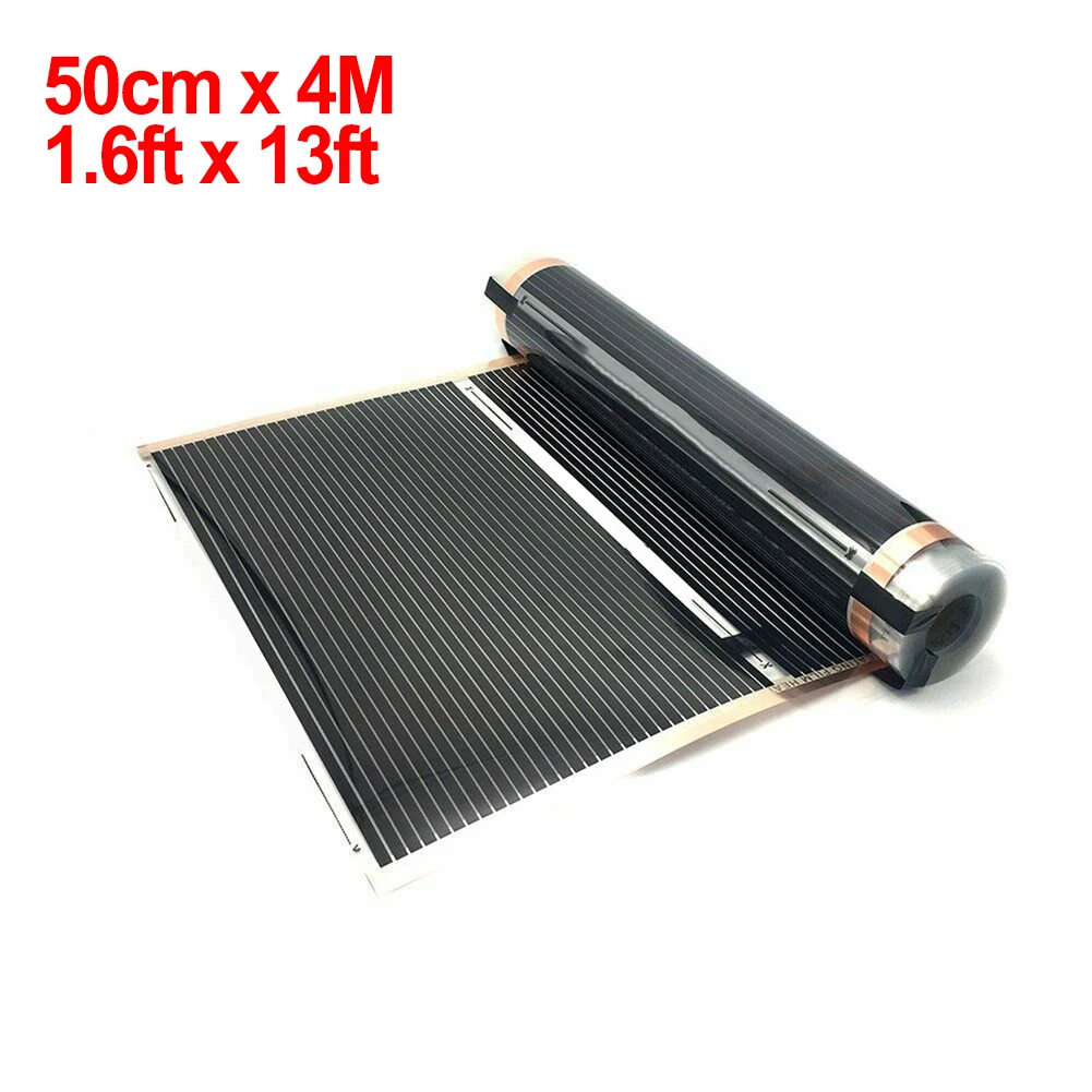 Underfloor Infrared Heating Film Kit Electric Mat Laminate Wood Floor 280W/㎡ Infrarood Verwarming Paneel Infrared Heater Carbon
Underfloor Infrared Heating Film Kit Electric Mat Laminate Wood Floor 280W/㎡ Infrarood Verwarming Paneel Infrared Heater Carbon