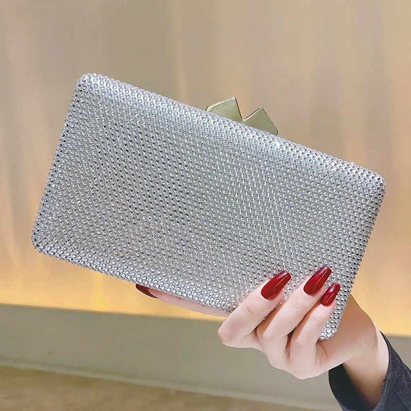 

Qyahlybz Annual Meeting Evening Bag Banquet Celebrity Ladies Clutch Bag Evening Dress With Diamond Small Bag For Women