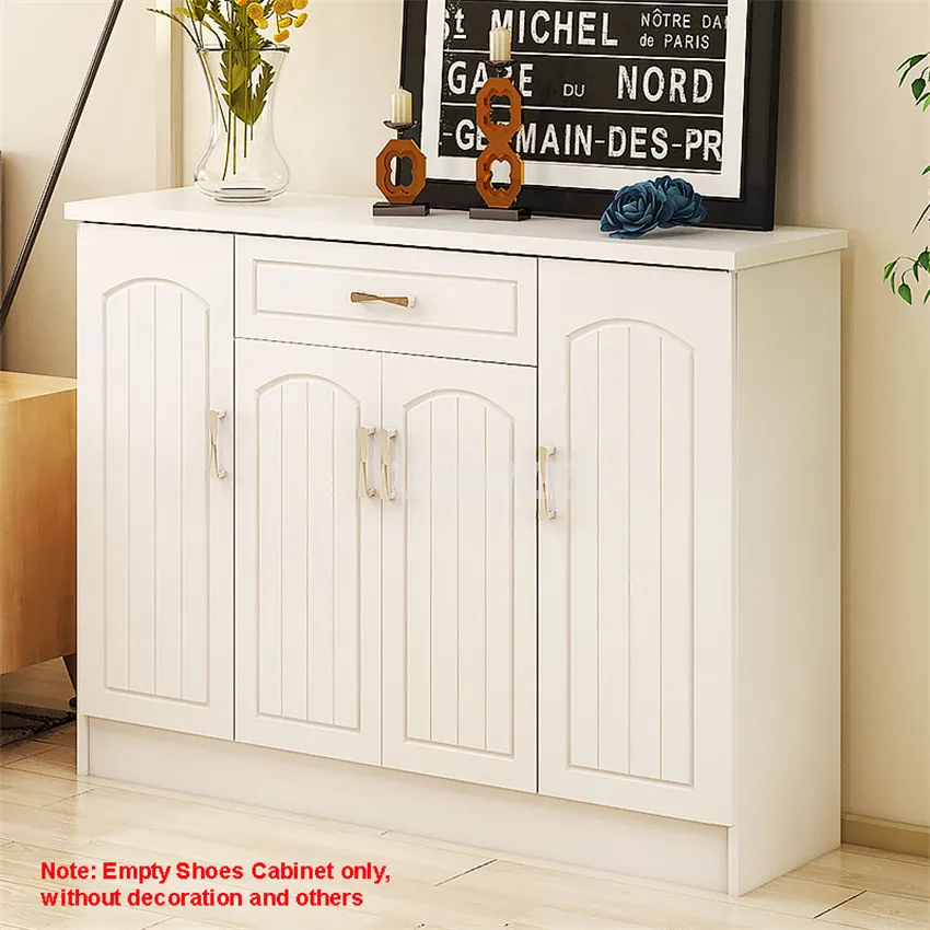 120*89.5cm Simple Modern Style Doorway Multi-function Shoes Cabinet With 4 Doors 1 Drawer Shoe Storage Organizer Home Furniture
120*89.5cm Simple Modern Style Doorway Multi-function Shoes Cabinet With 4 Doors 1 Drawer Shoe Storage Organizer Home Furniture