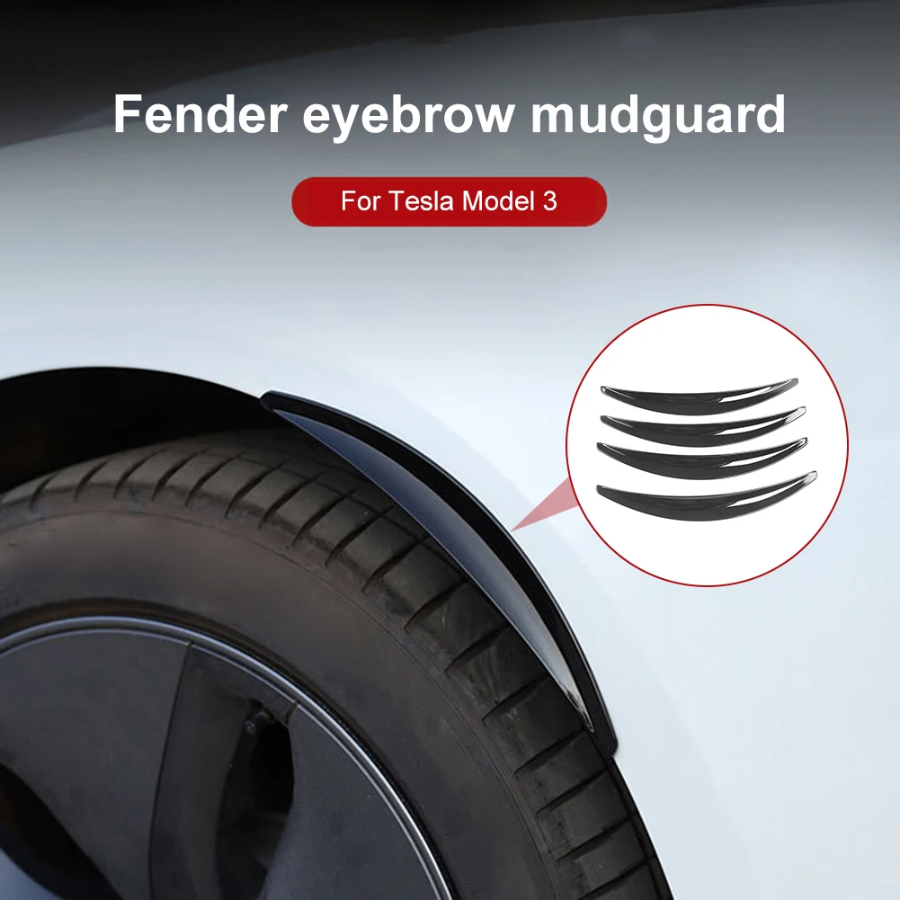 ABS Car Front Rear Wheel Fender For Tesla Model3 2021-2022 Exterior Modification Accessories
ABS Car Front Rear Wheel Fender For Tesla Model3 2021-2022 Exterior Modification Accessories