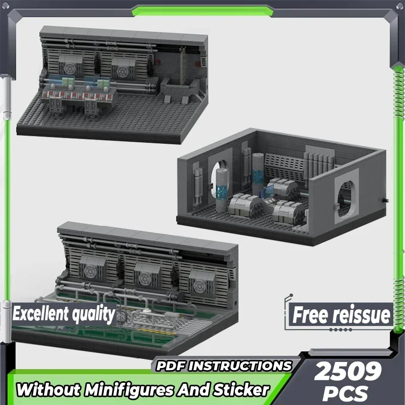 Конструктор Moc знаменитая модель из фильма Звезда Rebel Base технология Диона
