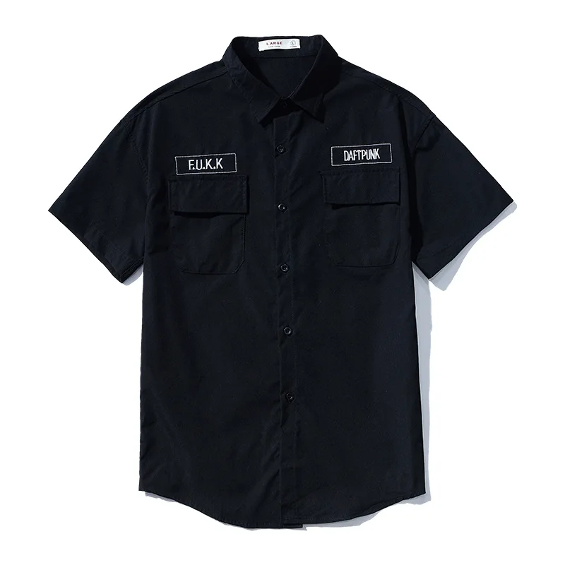 EBAIHUI Summer Casual Shirt Men Oversized Short Sleeve Tooling Shirts Multiple Pockets Men's Clothing Blouse Overshirt 5XL
EBAIHUI Summer Casual Shirt Men Oversized Short Sleeve Tooling Shirts Multiple Pockets Men's Clothing Blouse Overshirt 5XL