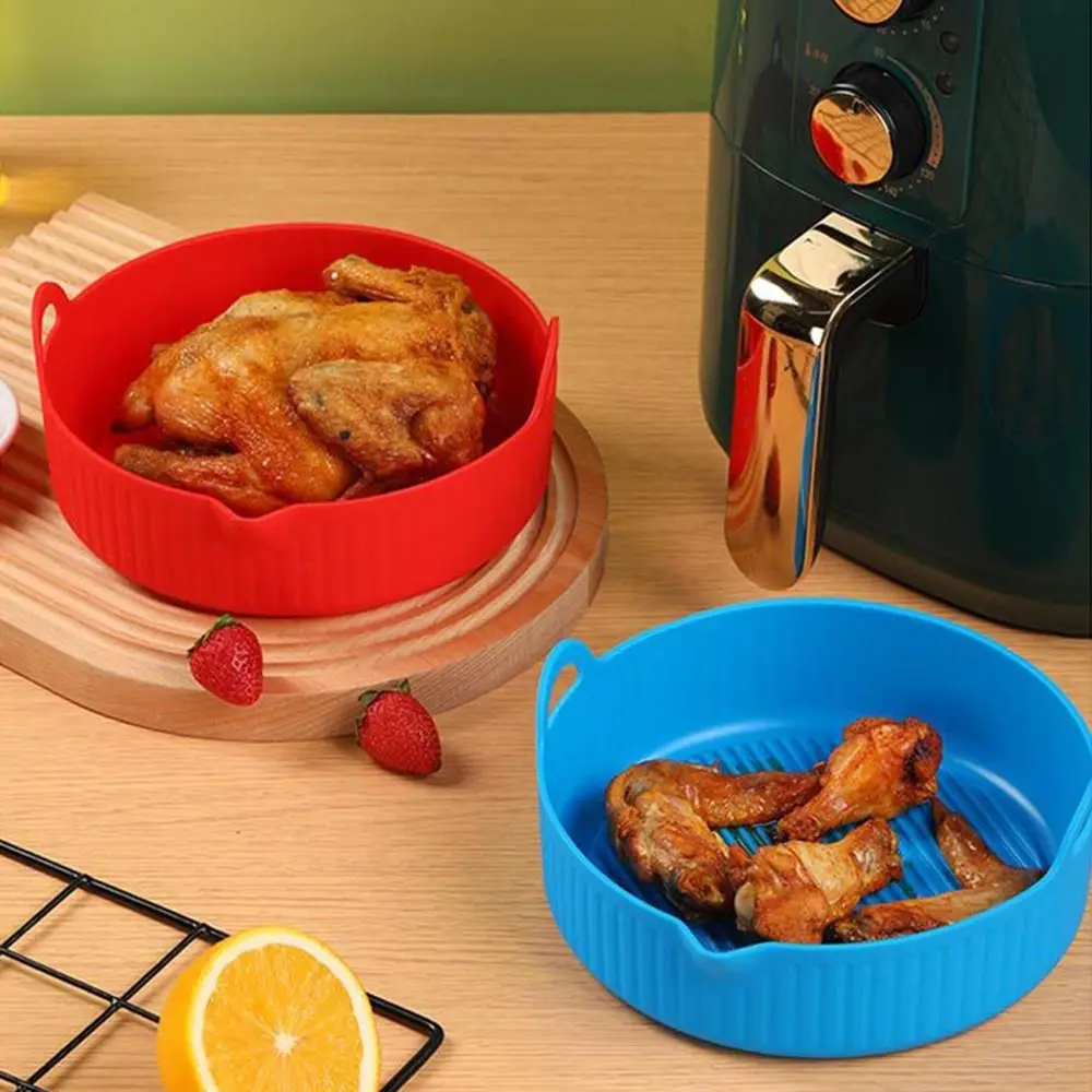 Grill Pot Tray Pizza Plate Cooking Reusable For Air Fryer Thicken Round Silicone Pot Replacement Liners Baking Basket
Grill Pot Tray Pizza Plate Cooking Reusable For Air Fryer Thicken Round Silicone Pot Replacement Liners Baking Basket
