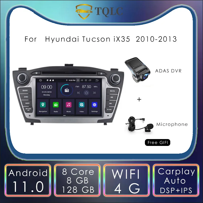 Car Radio Android Player Stereo Receiver For HYUNDAI iX35 Tucson 8 Inch Carplay Car Multimedia Player Autoradio Navi 2010-2013
Car Radio Android Player Stereo Receiver For HYUNDAI iX35 Tucson 8 Inch Carplay Car Multimedia Player Autoradio Navi 2010-2013