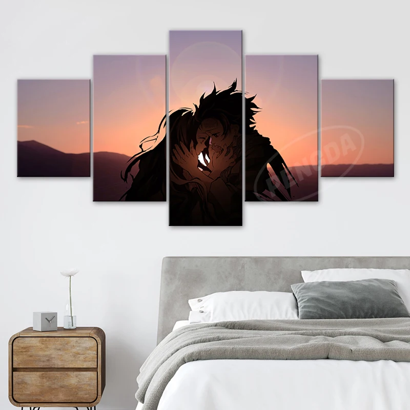 Demon Slayer Modular Picture 5 Pieces Kamado Nezuko Canvas Paintings Animation Wall Art Hd Prints Modern Home Decor Poster Frame
Demon Slayer Modular Picture 5 Pieces Kamado Nezuko Canvas Paintings Animation Wall Art Hd Prints Modern Home Decor Poster Frame
