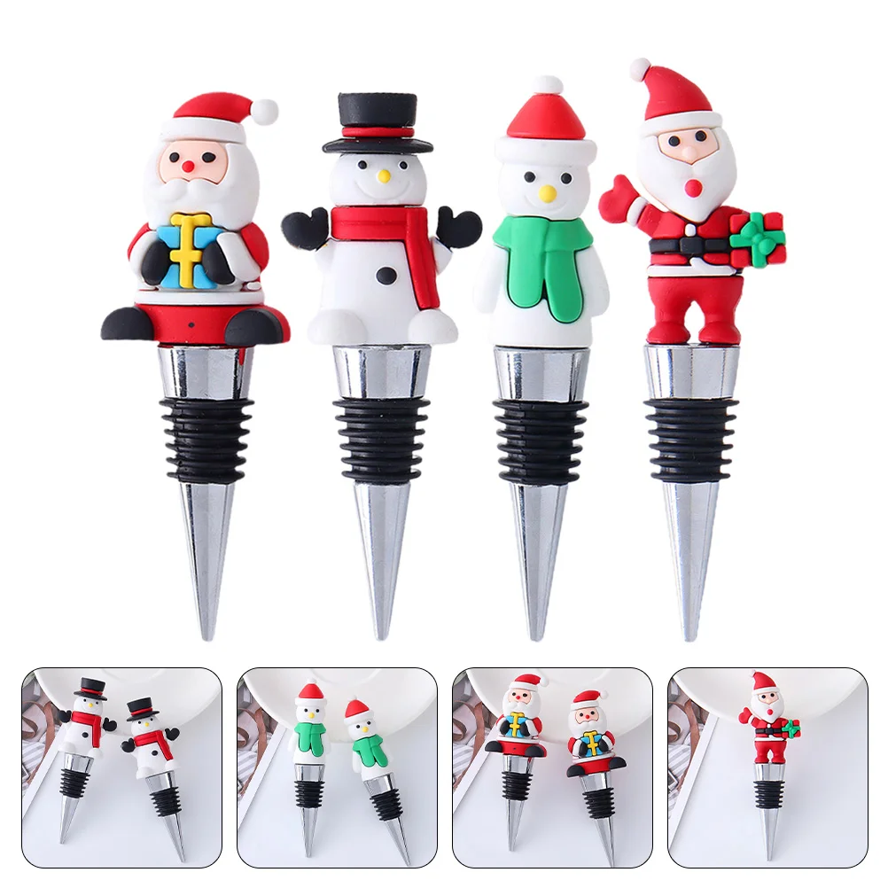 Stopper Bottle Christmas Party Plugstoppers Xmas Accessories Bottles Corksealing Reusable Beverage Convenient Household
Stopper Bottle Christmas Party Plugstoppers Xmas Accessories Bottles Corksealing Reusable Beverage Convenient Household