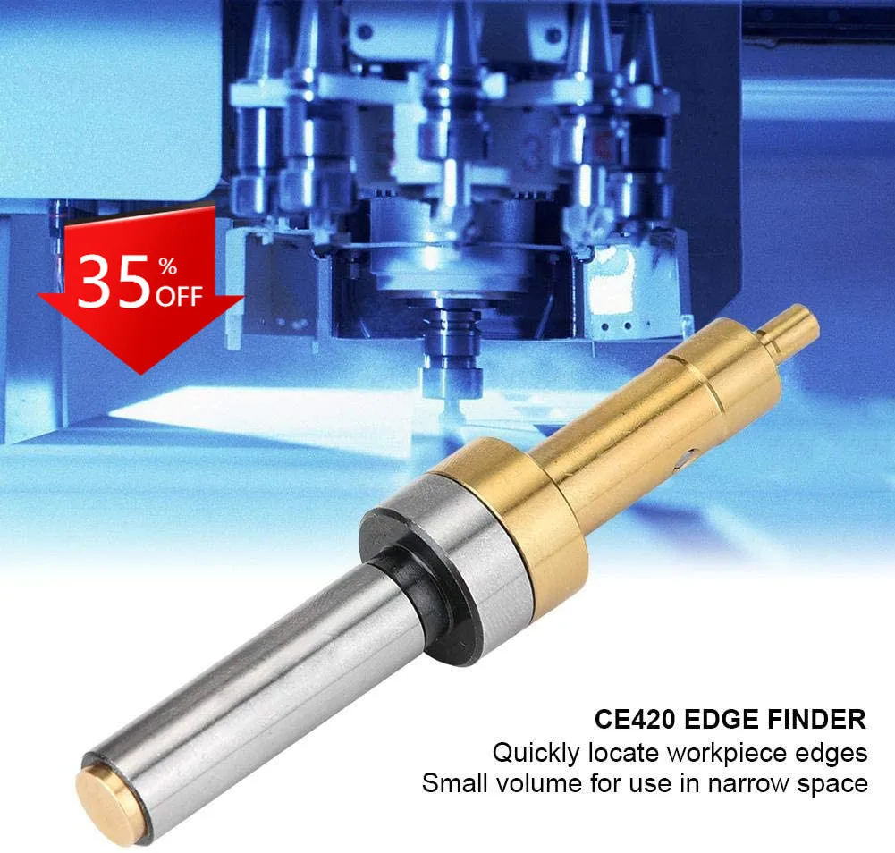 Milling Machine Edge Finder Edge Finder CE420 Non-Magnetic 10mm For CNC Lathe Milling Machine Contact Point Sensor Measuringtool
Milling Machine Edge Finder Edge Finder CE420 Non-Magnetic 10mm For CNC Lathe Milling Machine Contact Point Sensor Measuringtool