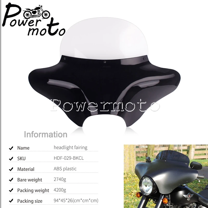 1 Set Motor Front Fork Mount Bracket Kit Batwing Fairing Windshield Head Lamp Cover For Harley Road King Softail Deluxe Fatboy
1 Set Motor Front Fork Mount Bracket Kit Batwing Fairing Windshield Head Lamp Cover For Harley Road King Softail Deluxe Fatboy