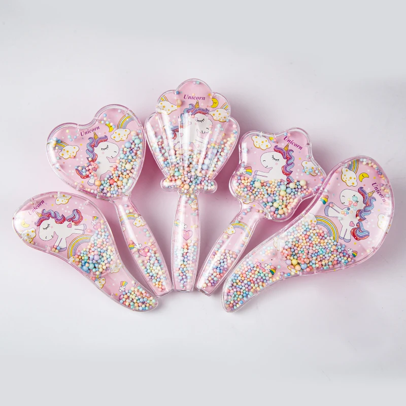 5 Styles Anti-static Massage Hair Brush Scalp Massage Comb Pink Unicorn Series Hair Brush for Salon Hairdressing Styling Tool
5 Styles Anti-static Massage Hair Brush Scalp Massage Comb Pink Unicorn Series Hair Brush for Salon Hairdressing Styling Tool