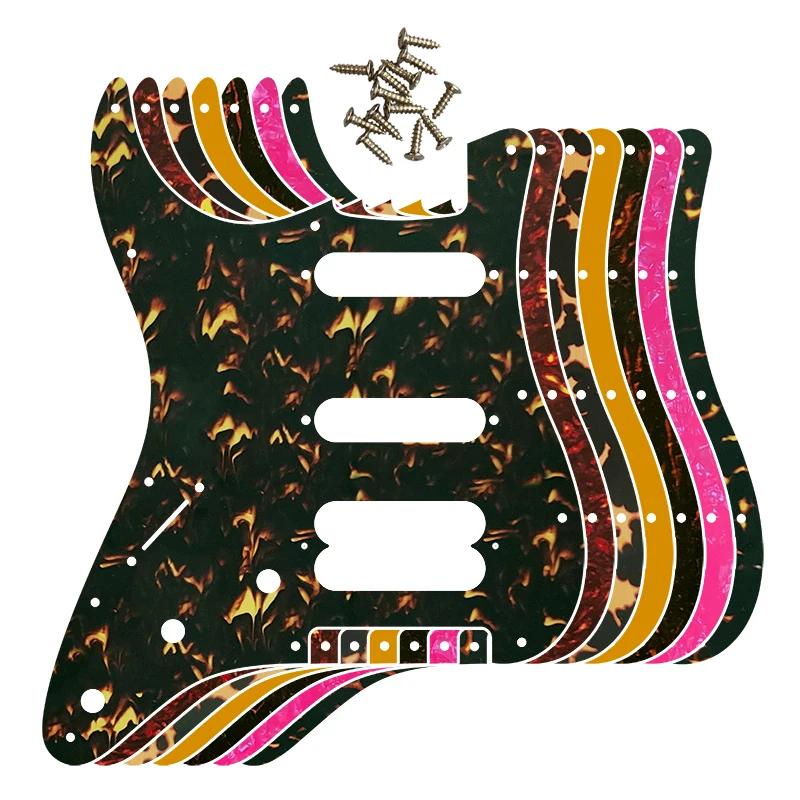 Fei Man Guitar Parts -For FD US Left Handed 72'11 Screw Hole Standard Start Player Humbucker Hss Guitar Pickguard Scratch Plate
Fei Man Guitar Parts -For FD US Left Handed 72'11 Screw Hole Standard Start Player Humbucker Hss Guitar Pickguard Scratch Plate