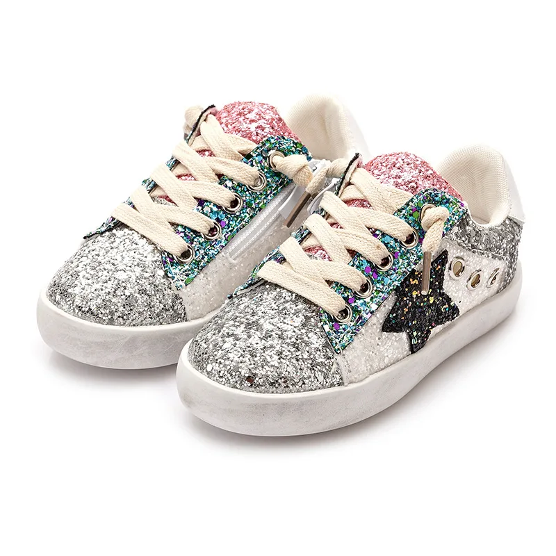 2022 New Girls' Shoes Casual Boys' Board Shoes Fashion Sequins Shoes Children's Glitter Star Shoes Princess Kids Sneaker
2022 New Girls' Shoes Casual Boys' Board Shoes Fashion Sequins Shoes Children's Glitter Star Shoes Princess Kids Sneaker