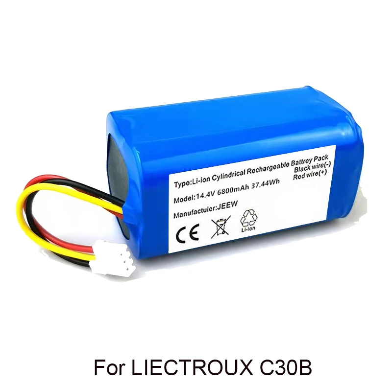 Free shipping 100% New Original 14.4v 12800mAh Battery for LIECTROUX C30B Robot Vacuum Cleaner 1pc/pack
Free shipping 100% New Original 14.4v 12800mAh Battery for LIECTROUX C30B Robot Vacuum Cleaner 1pc/pack