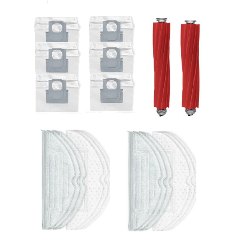 Main White Pentagonal Brush Antibacterial Cloth Disposable Cloth Filter Dust Bag For Roborock S7 Maxv Ultra/T8plus Parts Kit
Main White Pentagonal Brush Antibacterial Cloth Disposable Cloth Filter Dust Bag For Roborock S7 Maxv Ultra/T8plus Parts Kit