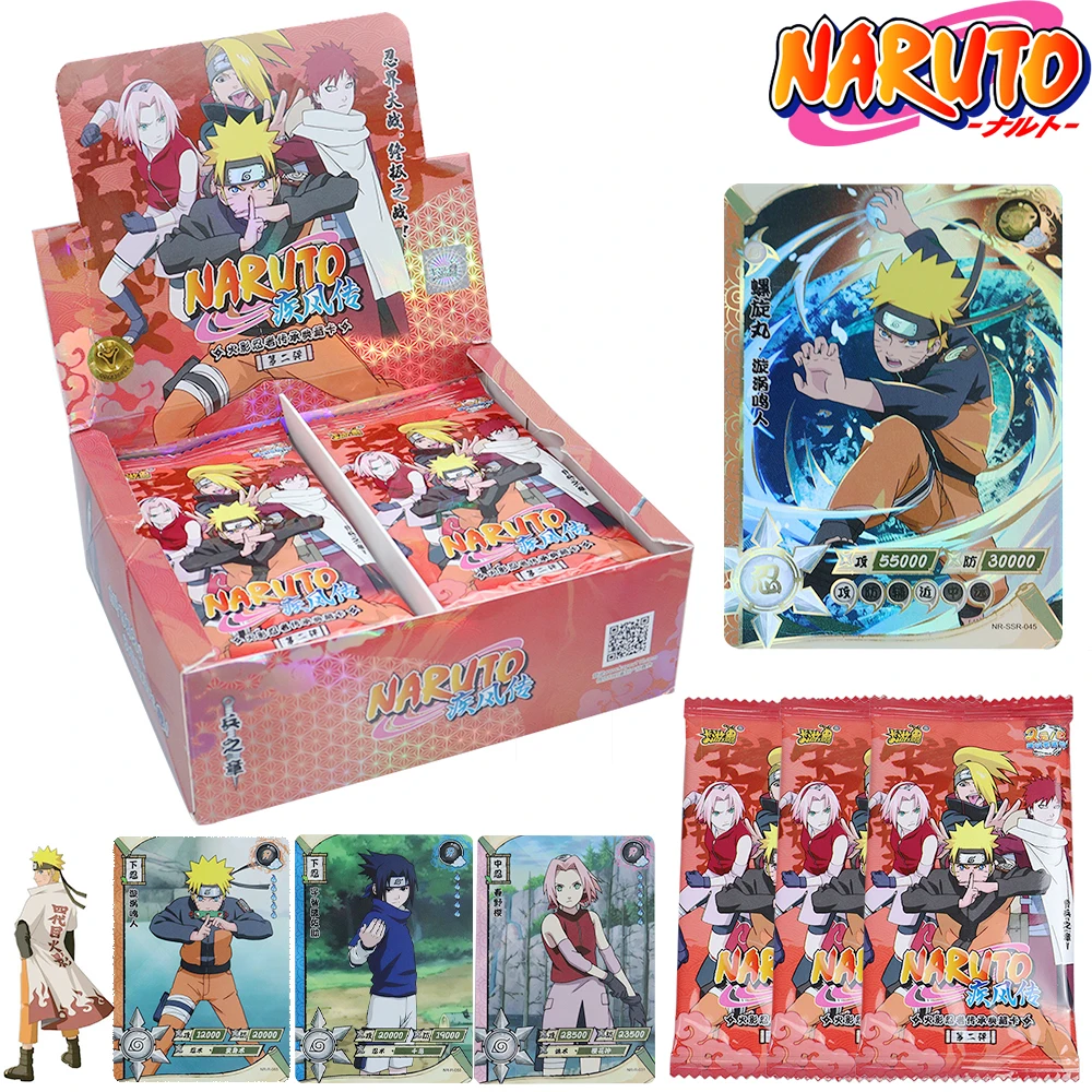 150pcs/set Naruto Anime Game Card Uzumaki Naruto Sasuke Rare Bronzing Board Game Collection Card Children's Toy Birthday Gifts 
150pcs/set Naruto Anime Game Card Uzumaki Naruto Sasuke Rare Bronzing Board Game Collection Card Children's Toy Birthday Gifts