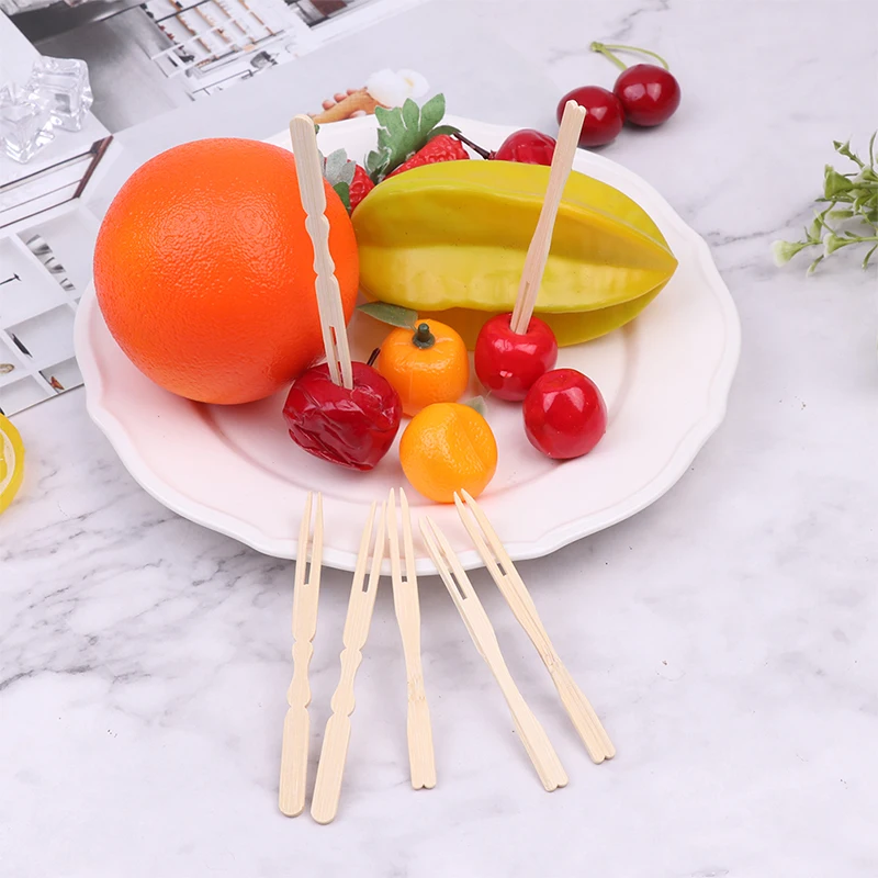 100pcs/bag Bamboo Fruit Fork Mini Cartoon Kids Cake Fruit Toothpick Bento Accessories Party Decoration Supplies
100pcs/bag Bamboo Fruit Fork Mini Cartoon Kids Cake Fruit Toothpick Bento Accessories Party Decoration Supplies