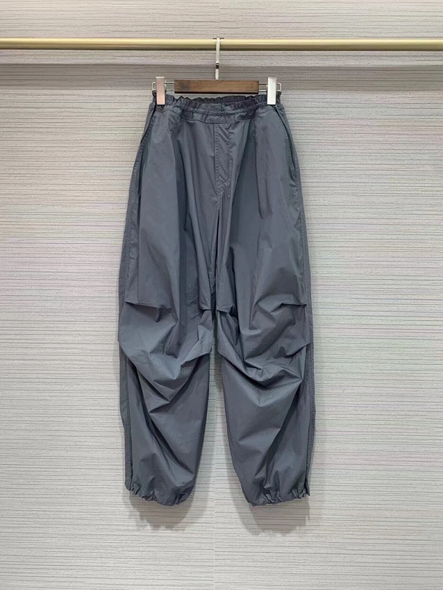 2022 новые женские модные Свободные повседневные плиссированные широкие брюки со шнуровкой, модные брюки-карго, повседневные брюки 906
2022 новые женские модные Свободные повседневные плиссированные широкие брюки со шнуровкой, модные брюки-карго, повседневные брюки 906