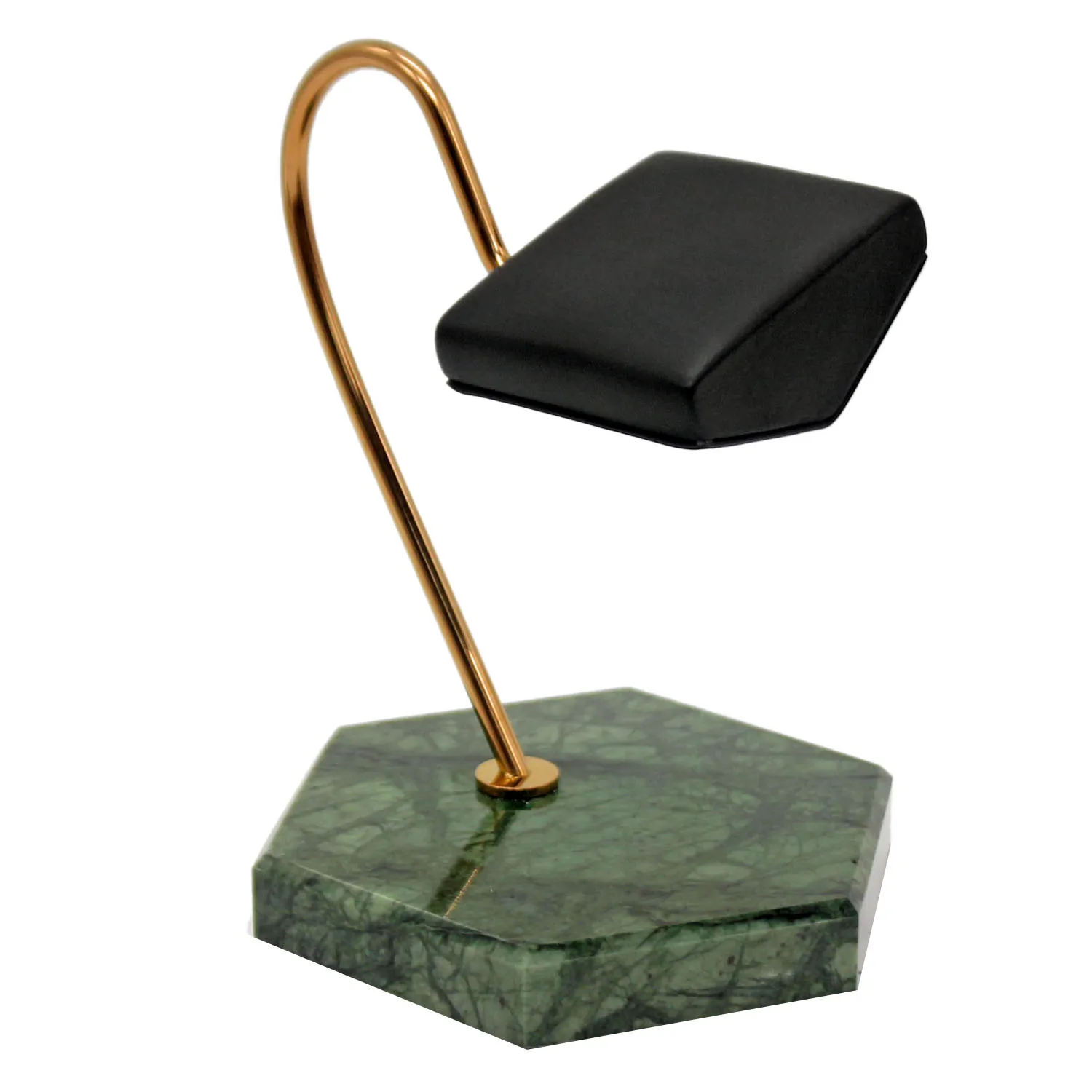 Watch Display Stand Green Natural Marble Base Gold Metal Support Rod PU Bracket Watch Storage Display Stand
Watch Display Stand Green Natural Marble Base Gold Metal Support Rod PU Bracket Watch Storage Display Stand
