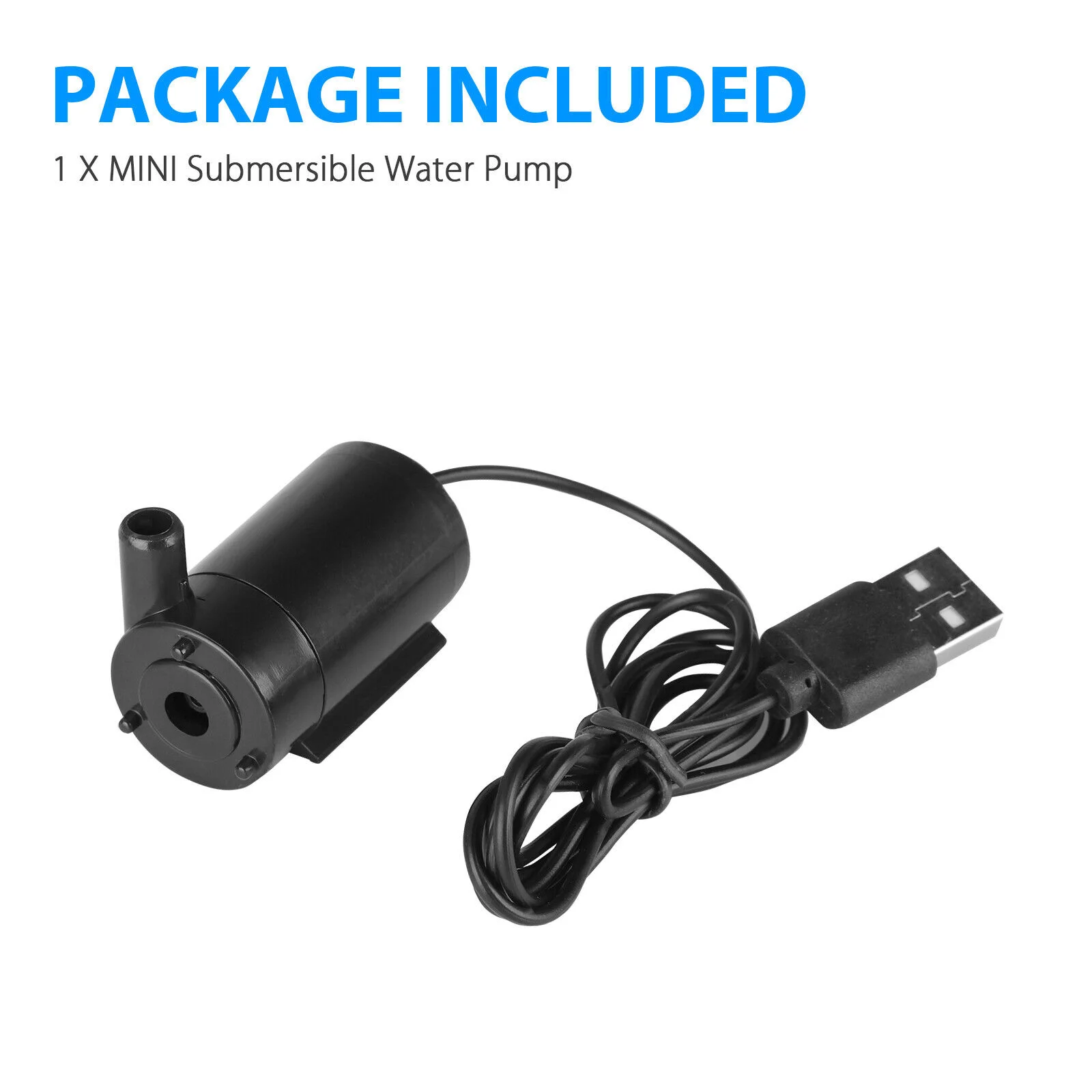 Погружной мини-насос с USB, бесшумный водяной насос, кабель 1 м, 5 в постоянного тока, низкое напряжение 43*23 мм, бесшумный садовый фонтан, инструмент для аквариума
Погружной мини-насос с USB, бесшумный водяной насос, кабель 1 м, 5 в постоянного тока, низкое напряжение 43*23 мм, бесшумный садовый фонтан, инструмент для аквариума