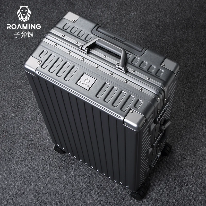 20 "22"Cabin Suitcase Aluminum Frame Men Woman Luxury Travel Hand Suitcases With Wheels Luggage S12910-S12913
20 "22"Cabin Suitcase Aluminum Frame Men Woman Luxury Travel Hand Suitcases With Wheels Luggage S12910-S12913