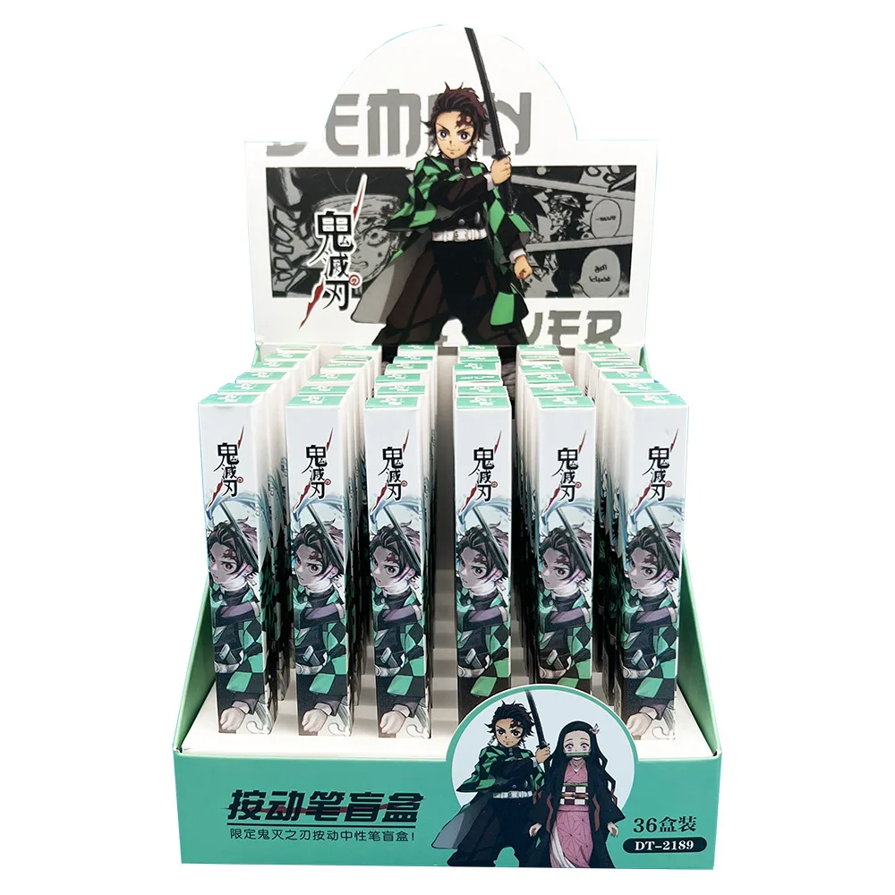 1Pc Demon Slayer Kimetsu No Yaiba 0.5mm Gel Pen Cartoon Stationery Blind Box Creative Random Student Sign Press Gel Pen Toy Gift
1Pc Demon Slayer Kimetsu No Yaiba 0.5mm Gel Pen Cartoon Stationery Blind Box Creative Random Student Sign Press Gel Pen Toy Gift
