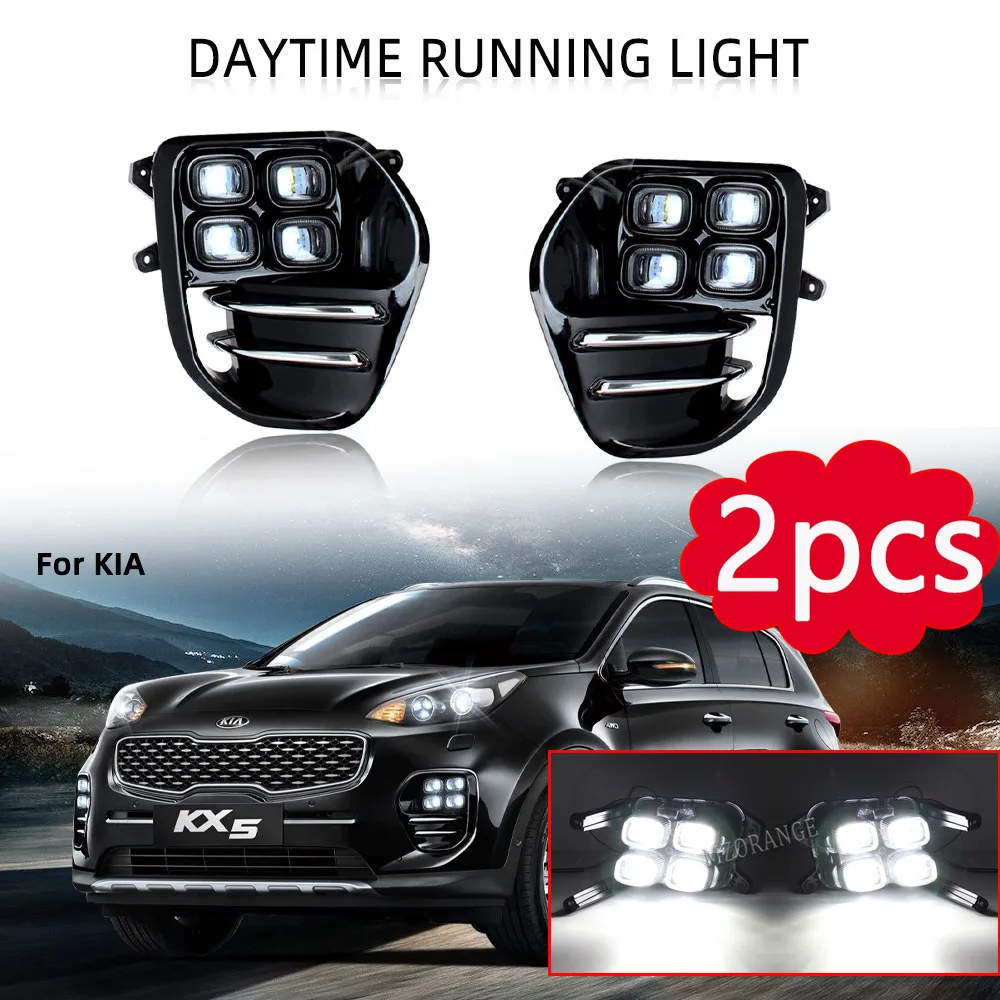 Светодиодные фары DRL для KIA Sportage KX5 2016 2017 2018, противотуманные фары, дневные ходовые огни, дневные огни, автомобильная рамка, решетка, аксессуары
Светодиодные фары DRL для KIA Sportage KX5 2016 2017 2018, противотуманные фары, дневные ходовые огни, дневные огни, автомобильная рамка, решетка, аксессуары