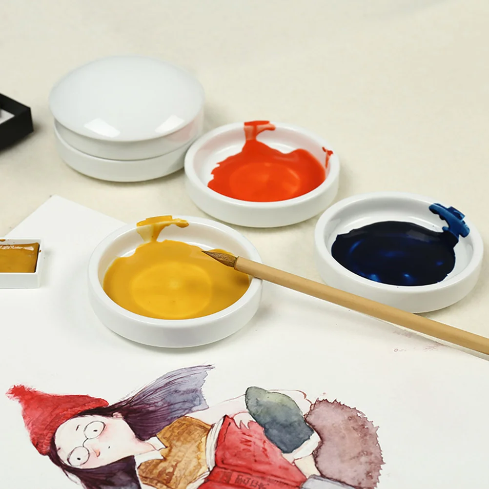 Tray Watercolor Ceramic Mixing Stackable Porcelain Color Dish Trays Round Artist Chinese Ink Calligraphy Oil Pallet Jewelry
Tray Watercolor Ceramic Mixing Stackable Porcelain Color Dish Trays Round Artist Chinese Ink Calligraphy Oil Pallet Jewelry