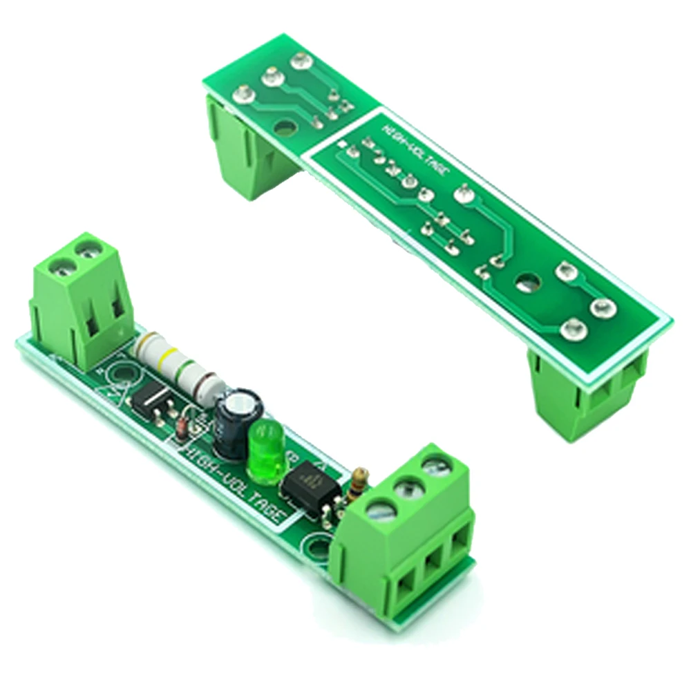 1-Bit AC 220V Optocoupler Isolation Module Voltage Detect Board Adaptive 3-5V For PLC 24V Level
1-Bit AC 220V Optocoupler Isolation Module Voltage Detect Board Adaptive 3-5V For PLC 24V Level
