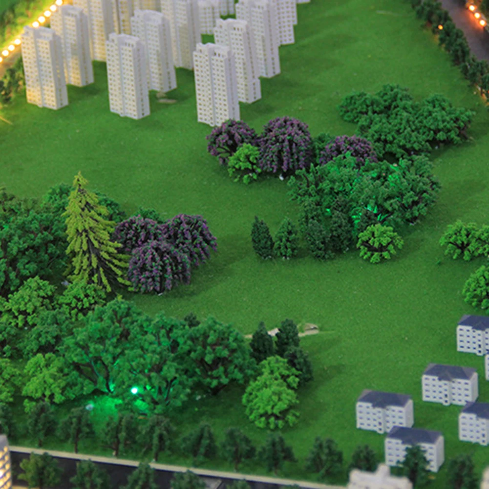 50PCS Miniature Trees Model Train Railroad Game Scenery Landscape Scale Train Layout Garden Scenery Miniature New
50PCS Miniature Trees Model Train Railroad Game Scenery Landscape Scale Train Layout Garden Scenery Miniature New
