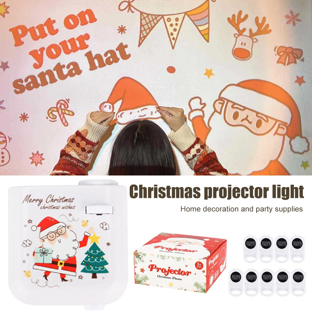 Christmas Party Light Santa Claus Laser Projector Led Lamp Xmas Pattern Festival Lighting Home Decoration Festive Party Supplies
Christmas Party Light Santa Claus Laser Projector Led Lamp Xmas Pattern Festival Lighting Home Decoration Festive Party Supplies