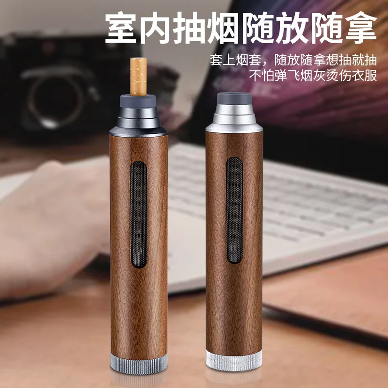 New Wooden smoking set environmental cigarette Holder ash lazy car ashtray Windproof Fireproof Smoking Pipe
New Wooden smoking set environmental cigarette Holder ash lazy car ashtray Windproof Fireproof Smoking Pipe