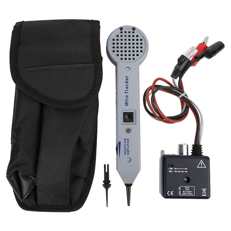 Wire Tracer Circuit Tester 200EP High Accuracy Cable Tone Generator Inductive Amplifier And Probe Kit With Adjustable 
Wire Tracer Circuit Tester 200EP High Accuracy Cable Tone Generator Inductive Amplifier And Probe Kit With Adjustable