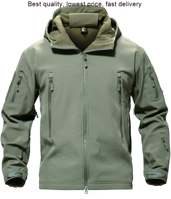 Military Waterproof Men's Softshell Jacket Hiking Camping Multi-pockets Fleece Lining Camouflage Outdoor Hunting Coat
Military Waterproof Men's Softshell Jacket Hiking Camping Multi-pockets Fleece Lining Camouflage Outdoor Hunting Coat