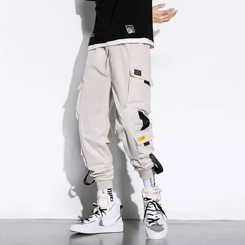 New Hip Hop Joggers Cargo Pants Men Harem Pants Multi-Pocket Ribbons Man Sweatpants Streetwear Casual Mens Pants
New Hip Hop Joggers Cargo Pants Men Harem Pants Multi-Pocket Ribbons Man Sweatpants Streetwear Casual Mens Pants