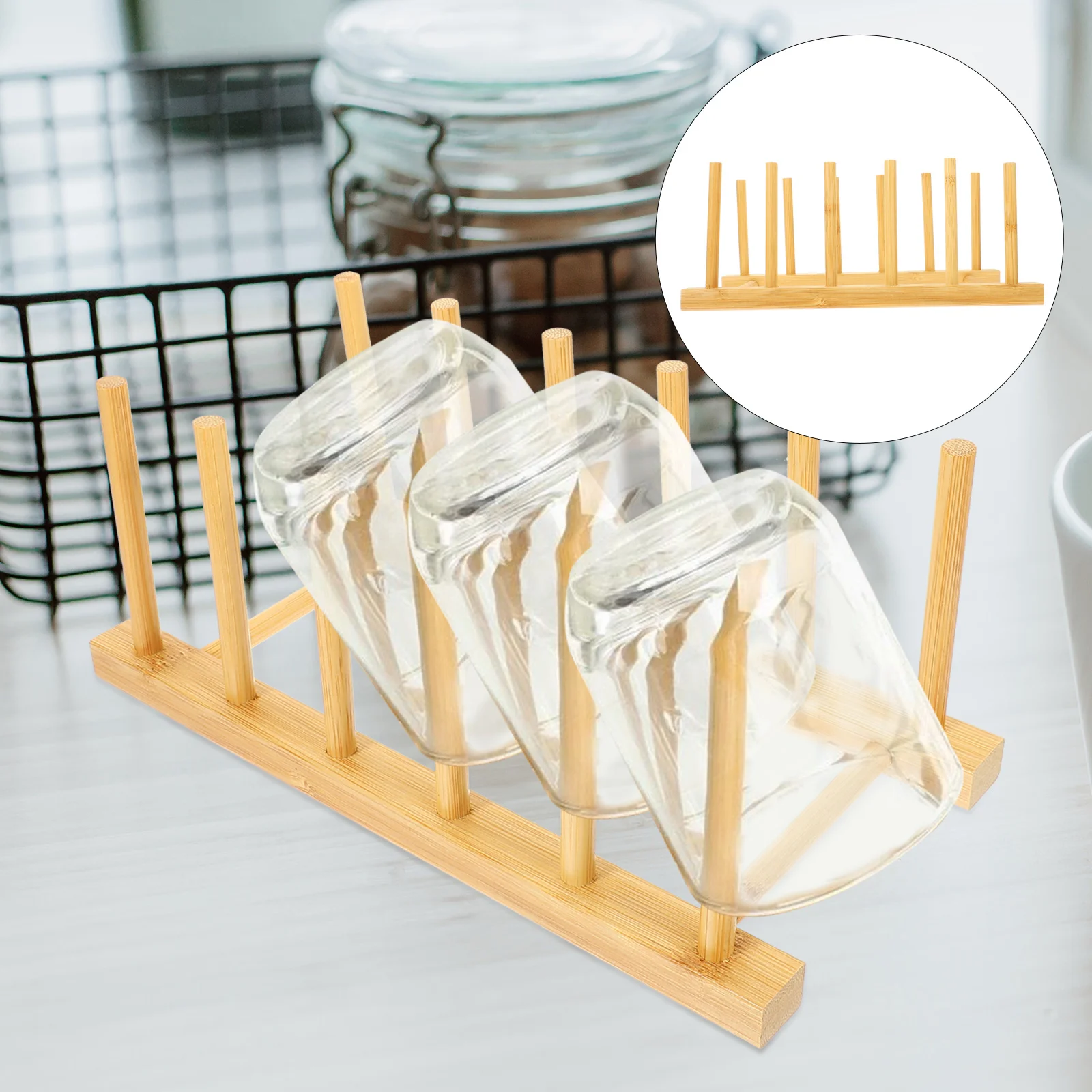 Rack Dish Drying Plate Holder Stand Organizer Wooden Lid Pot Kitchen Board Drain Wood Chopping Cutting Pan Racks Cup Drainer
Rack Dish Drying Plate Holder Stand Organizer Wooden Lid Pot Kitchen Board Drain Wood Chopping Cutting Pan Racks Cup Drainer
