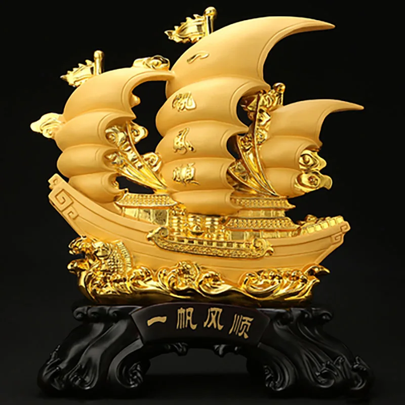 Smooth sailing Dragon Boat ornaments and sailboat crafts furnishings Resin crafts office opening housewarming gifts
Smooth sailing Dragon Boat ornaments and sailboat crafts furnishings Resin crafts office opening housewarming gifts