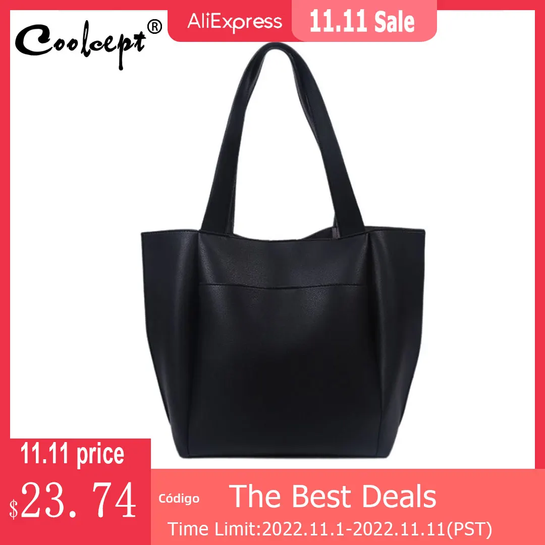 Coolcept Ins New Women'S Tote Bags Pu Leather Winter Women'S Shopping Bag Street Fashion Casual Female Travel Bag Daily
Coolcept Ins New Women'S Tote Bags Pu Leather Winter Women'S Shopping Bag Street Fashion Casual Female Travel Bag Daily