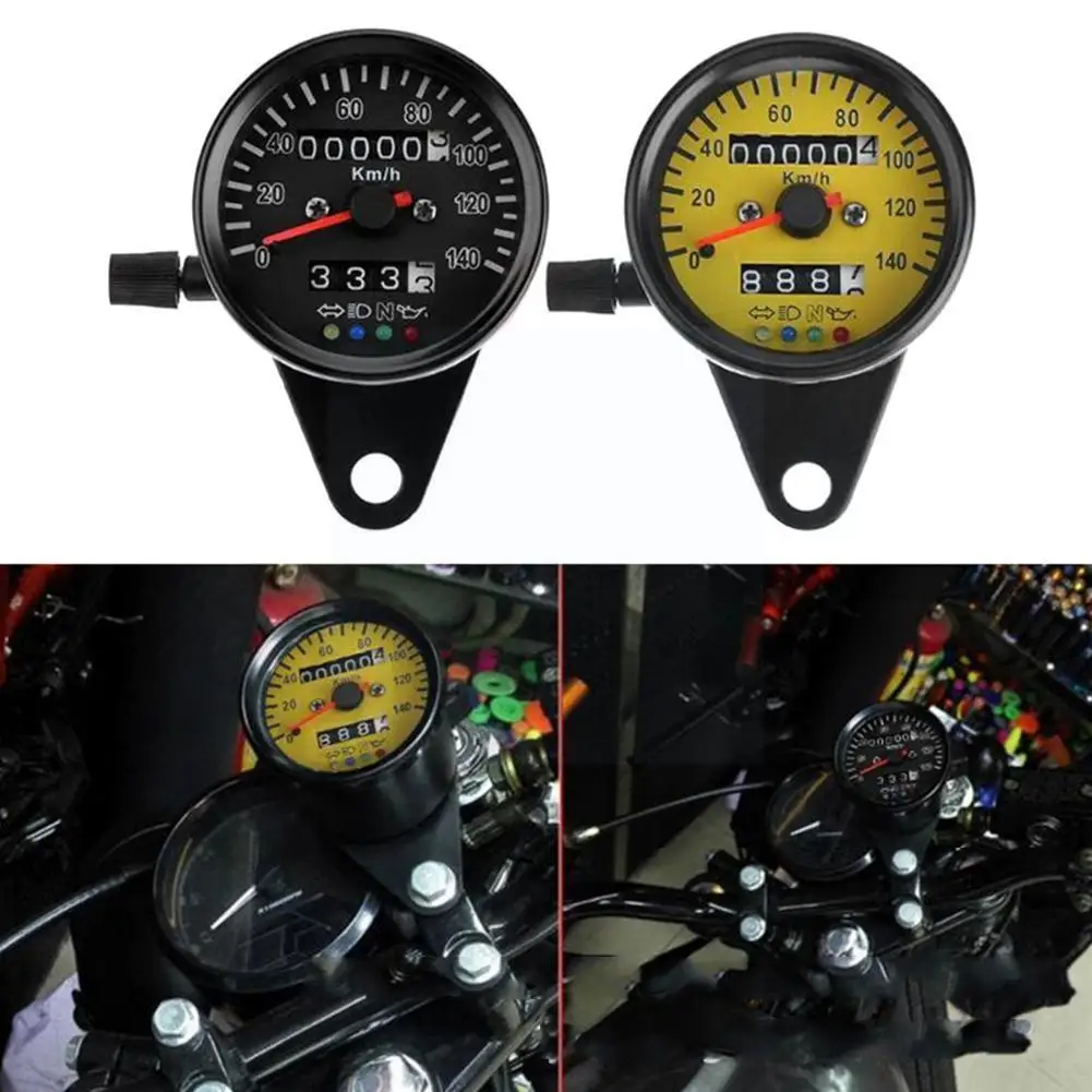 LED Backlight DC 12V Motorcycle Dual Odometer Speedometer Gauge Instruments Kit For Racer Motorcycle Accessories 1pcs W0O3
LED Backlight DC 12V Motorcycle Dual Odometer Speedometer Gauge Instruments Kit For Racer Motorcycle Accessories 1pcs W0O3