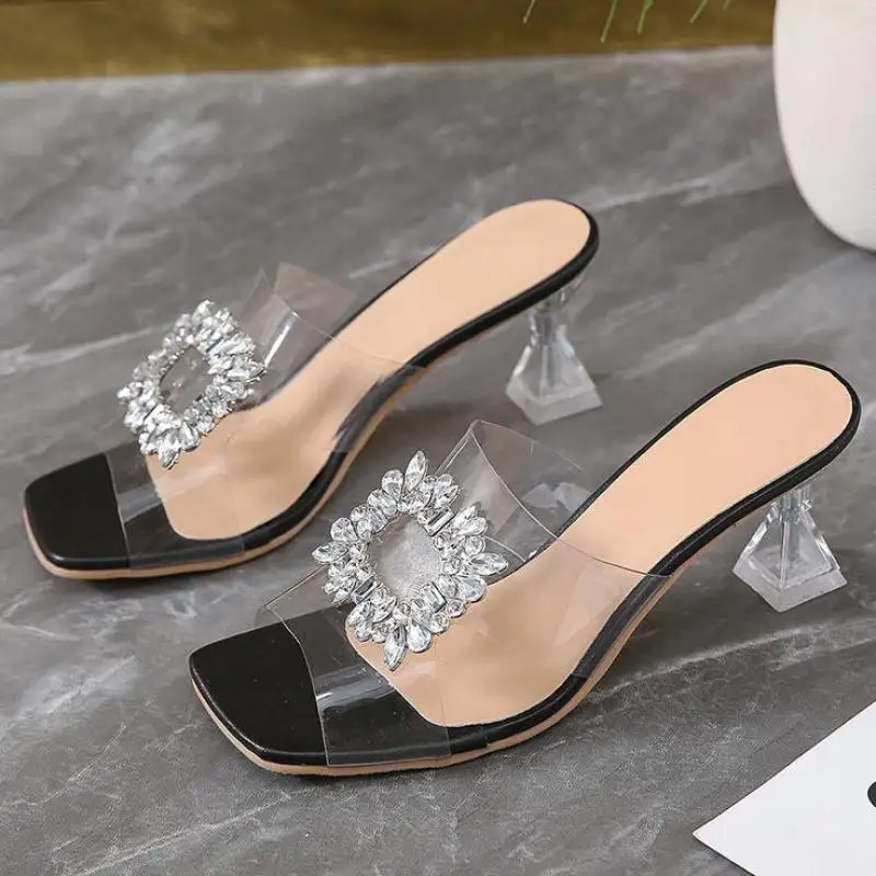 Summer PVC Transparent Jelly Women Slippers High Heels Sandals Peep Toe Shoes Ytmtloy Indoor Zapatillas Mujer Casa Sapatos Mulhe
Summer PVC Transparent Jelly Women Slippers High Heels Sandals Peep Toe Shoes Ytmtloy Indoor Zapatillas Mujer Casa Sapatos Mulhe